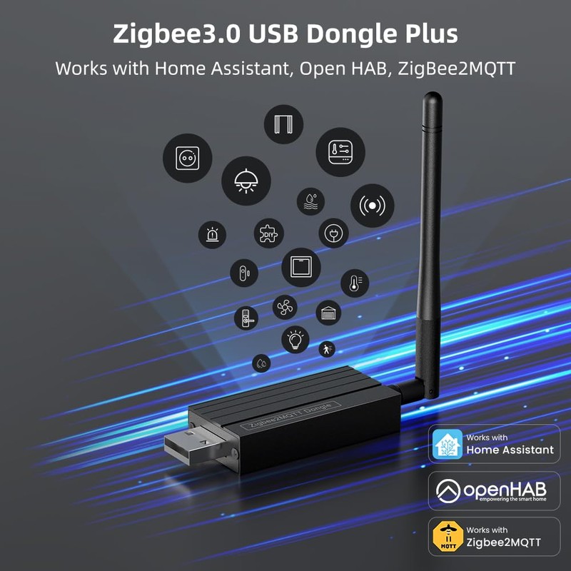 Zigbee 3.0 USB Dongle with 20dBm Output | TI CC2652P+CP2102N