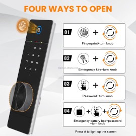 53" Hidden Wall Gun Safe with Adjustable Shelves Fingerprint Lock Wall Safe for Gun US Warehouse in StockMaterial: cold rolled steel, door thickness: 1MM, Dimension (L x W x H): H1350*W400*D102