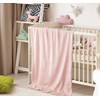eYone Receiving Warm Fleece Baby Blanket and Fluffy Embossed for