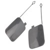 1 Pair Rear Bumper Tow Hook Cover Cap 51127378573 Impact