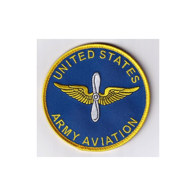 US Army Aviation Branch Patch – with Hook and Loop,