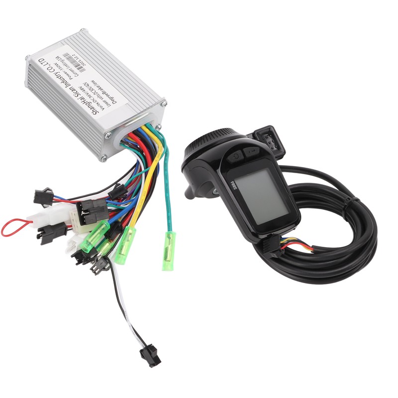 36/48V 350W Brushless Motor Controller with LCD Display Panel for