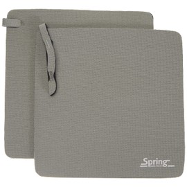 Spring 2094045802 Grips Topflappen 1 Paar, Stoff, grau, 1 x 19 x 20,6 cm