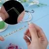 SmallCat 4 Pcs Metal Beading Needles, Steel Bead Crochet Hook,