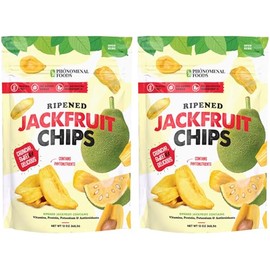 (Pack of 2) Jackfruit Chips, Net Weight 13 Ounce - Gluten-Free, No Added Sugar, No Artificial Ingredients