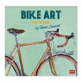 Legami - Wall Calendar 2022, 30x29 cm, Bike Art