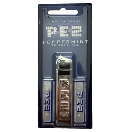 European The Original European PEZ Dispenser: "Silver Glow" Retro Regular