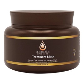 Mascarilla De Tratamiento Capilar Moroccan Gold Series Deep