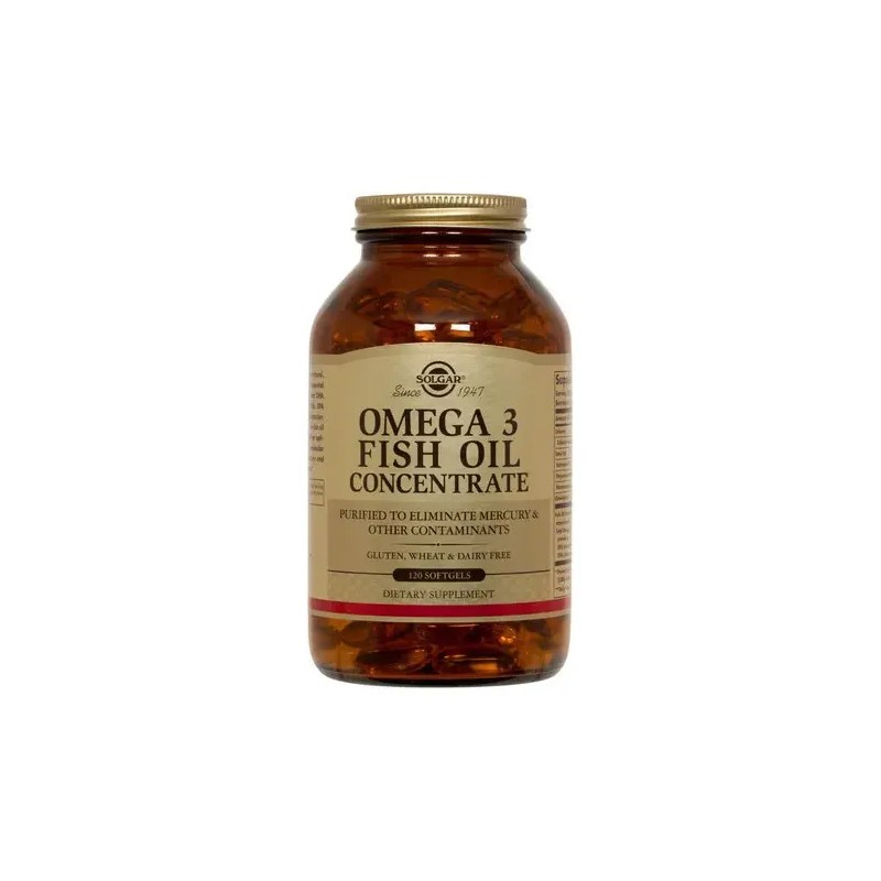 Omega 3 Omega 3 Fish Oil Softgels, 120 Softgels
