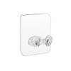 Multi-Function Wall Storage Hook Transparent Power Plug Self Adhesive Stickers
