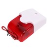 Sonew Strobe Siren, Red Strobe Siren Sound and Light Alarm