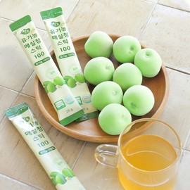 Chamdeun (현대홈쇼핑)참든 유기농 매실청 스틱 100 45포 Hyundai Home Shopping Chamdeun Organic Plum Extract Stick 100 45 Pack
