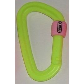 YKK Color Carabiner Glow in the Dark (Yellow)