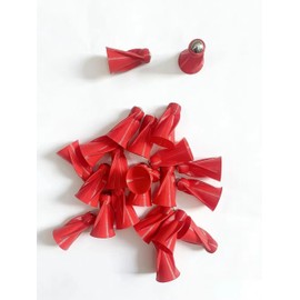 60 Pack .625 Caliber Big Bore Blowgun Darts, 304 Stainless Steel Bead Tips with Rotating Tail for Target Practice & Small Game Hunting