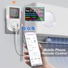 Smart Backlit Digital Temperature Controller LCD Screen APP Control Auto