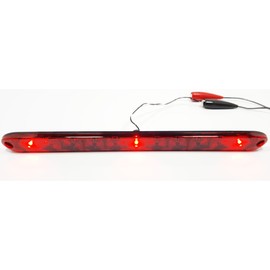 TecNiq 15" Red LED Identification Light Bar for Trucks, Trailers and RVs - Waterproof Made in the USA (Over 80")