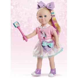 My Life As 18” My Life As JoJo Siwa Poseable Doll With Unicorn Shirt Selfie Stick & Purse