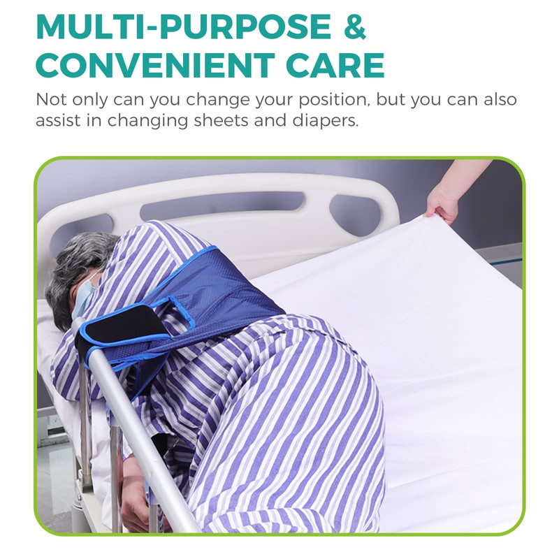 Patient Turning Device Belt,Elderly Bed Transfer Sling,Transfer Nursing Sling for