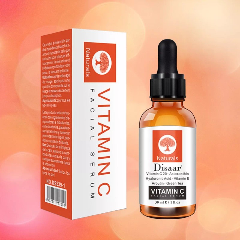 Dissar Vitamina C Serum Facial Con Acido Hialuronico Anti-edad