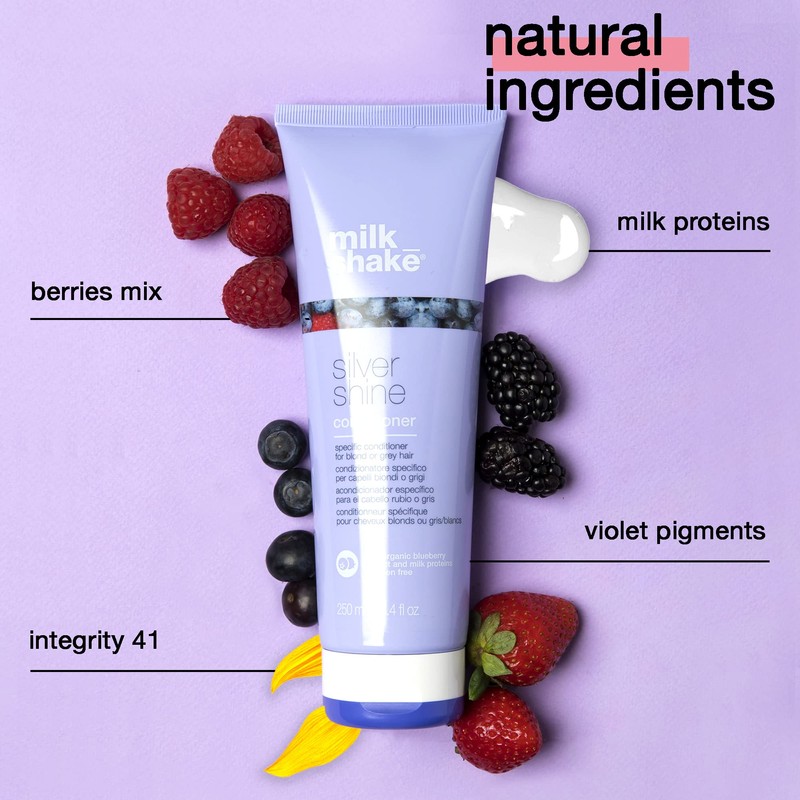 milk_shake Silver Shine Conditioner, 8.4 Fl Oz