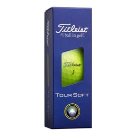 2026 Titleist Tour Soft Yellow (3 Balls per Sleeve)