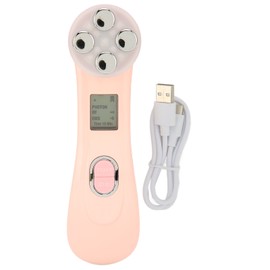 EMS RF Machine Electroporation Radio Frequency LED Color Light Skin Tightening Machine Instrument Pink