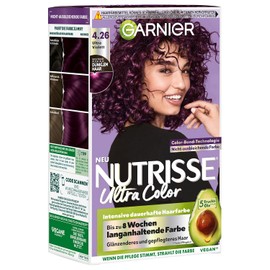 Garnier Nutrisse Colour Sensation Intensive Permanent Hair Colour 4.26 Ultra Purple with Special Reflex Boost Technology