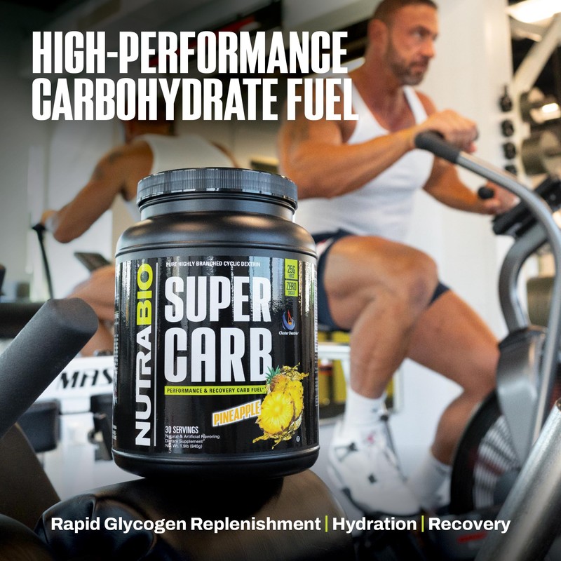 NutraBio Super Carb, Carbohydrate Powder with Cluster Dextrin & Electrolytes,