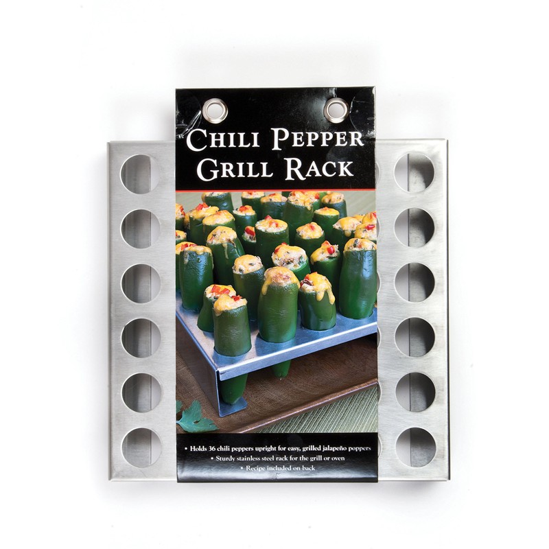Charcoal Companion 36-Pepper Stainless Steel Roasting Rack