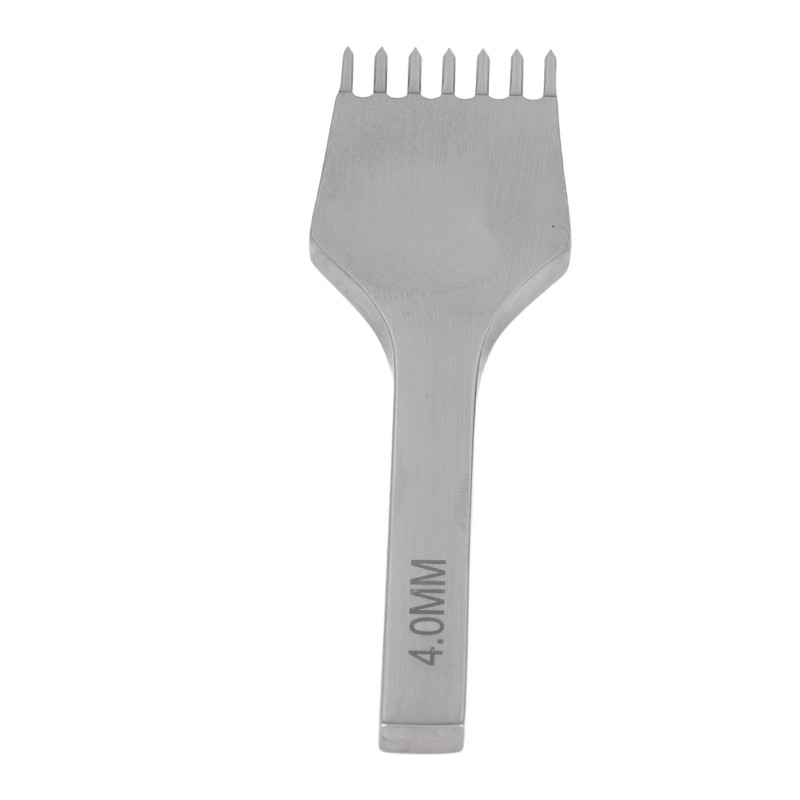 Leather Pricking Iron Round Cutting Mirror Polished High Speed Steel