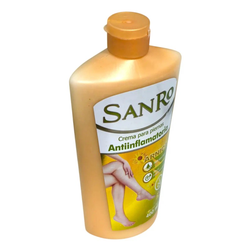 Crema Piernas Antiinflamatoria San 400 Árnica