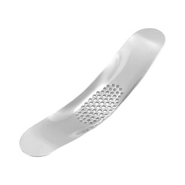 Garlic Press Rocker Stainless Steel Garlic Presser Crusher Manual Mincer Tool for Kitchen Dishwasher Safe Easy Clean