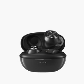 DUCK DANCE Wireless in-Ear Headphone Compact Cute Design Touch Control TWS Hi-Fi Earbuds Deep Bass XY-13 (Midnight Black)