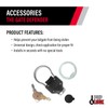 Pop & Lock Universal Black Tailgate Lock, Key Lock, PL9900,