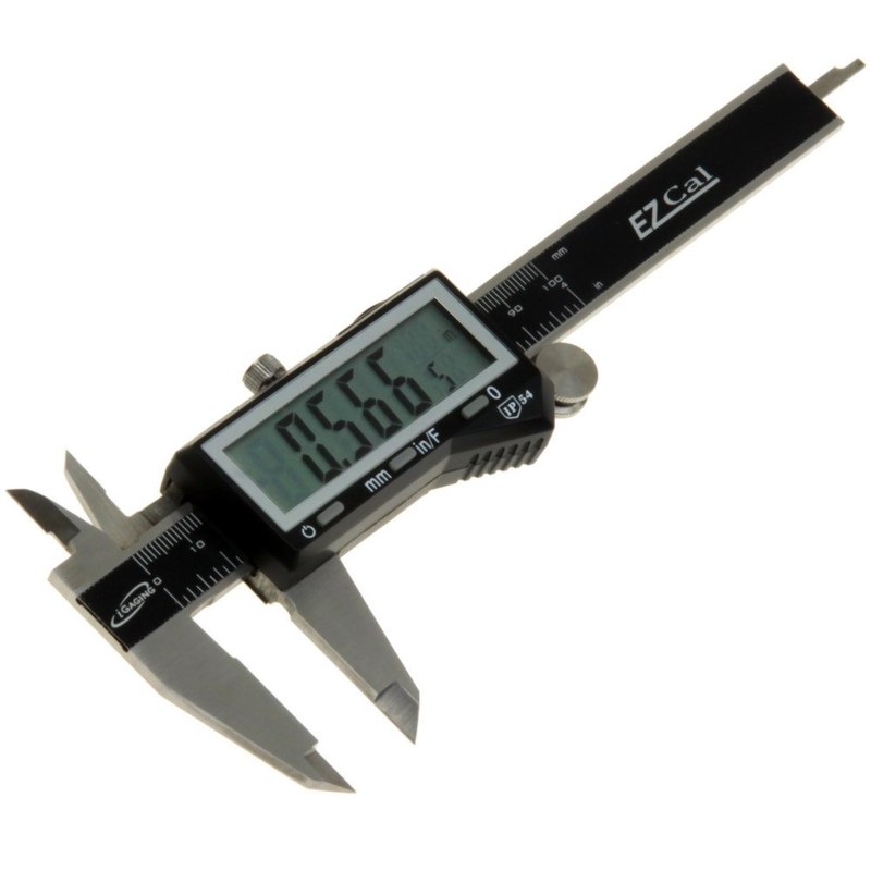 iGaging Premium IP54 0-4" EZ CAL Fractional Digital Caliper