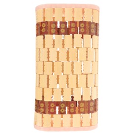 Healvian Bamboo Sauna Headrest Pillow Cooling Bed Pillows Wood Sauna Cervical Pillow Neck Rest Sauna Cap Waist Pillow for Stiff Neck