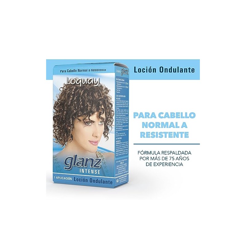Loción Ondulante Rizos Permanentes Glanz Intense Loquay