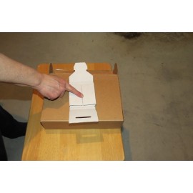 unknown 25 flat boxes that can be folded into a 3x3 square box for gift cards jewelry -