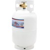 Flame King 10LB Steel Propane Tank Cylinder with Type 1