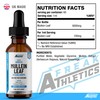 Mullein Leaf Extract for Lungs - Mullein Leaf Liquid Drops