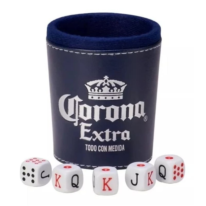 Domino Corona Extra + Cubilete Corona Extra