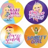 Creanoso 2000’s Girls Stickers (5-Sheet) – Sticker Card Giveaways for