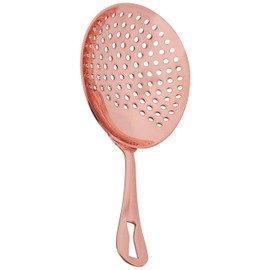 Barfly Premium Julep Strainer, Copper Plated, Stainless Steel, 16.51 x 7.94 x 2.54 cm