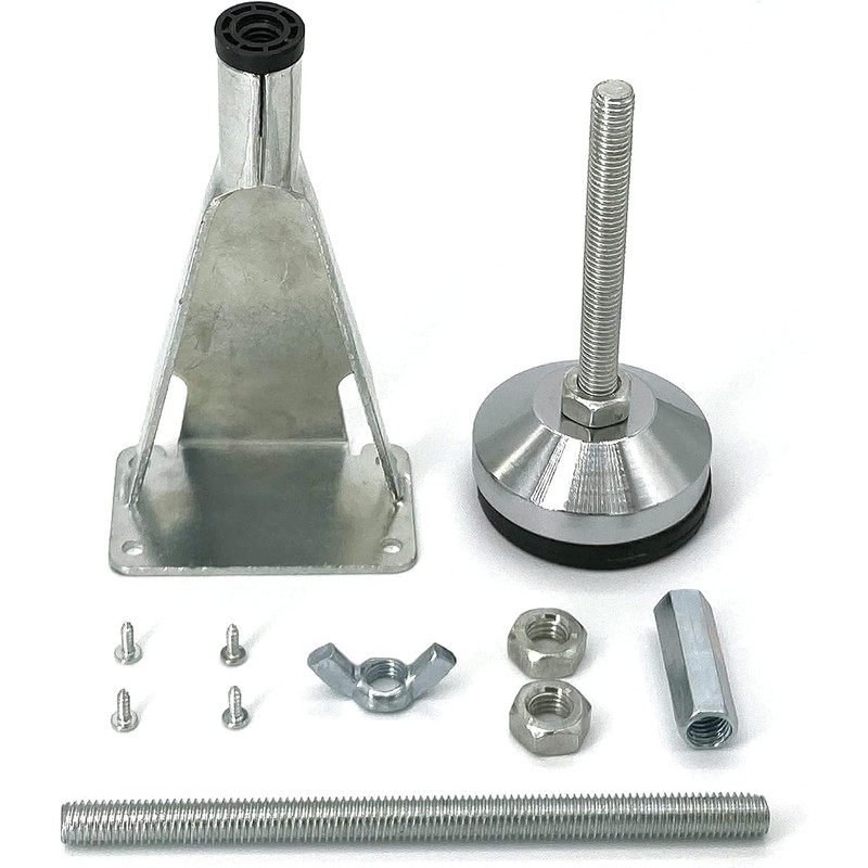 4 Pack Adjustable Height Center Support Leg for Bed Frame,