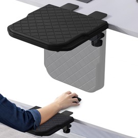 CABTE Arm Rest for Desk, 90°Foldable Computer Wrist Rest Shelf