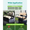 ILVGOLF Universal Golf Cart Rear Flip Seat Replacement Cushions for