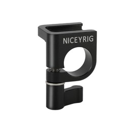 NICEYRIG 15mm Rod Clamp with Cold Shoe Adapter Monitor Mount / Microphone Mount / Smartphone Mount - 426