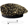 YeeHeen Women Bling Beret Hats Sparkly Sequin Glitter Beanie Hat
