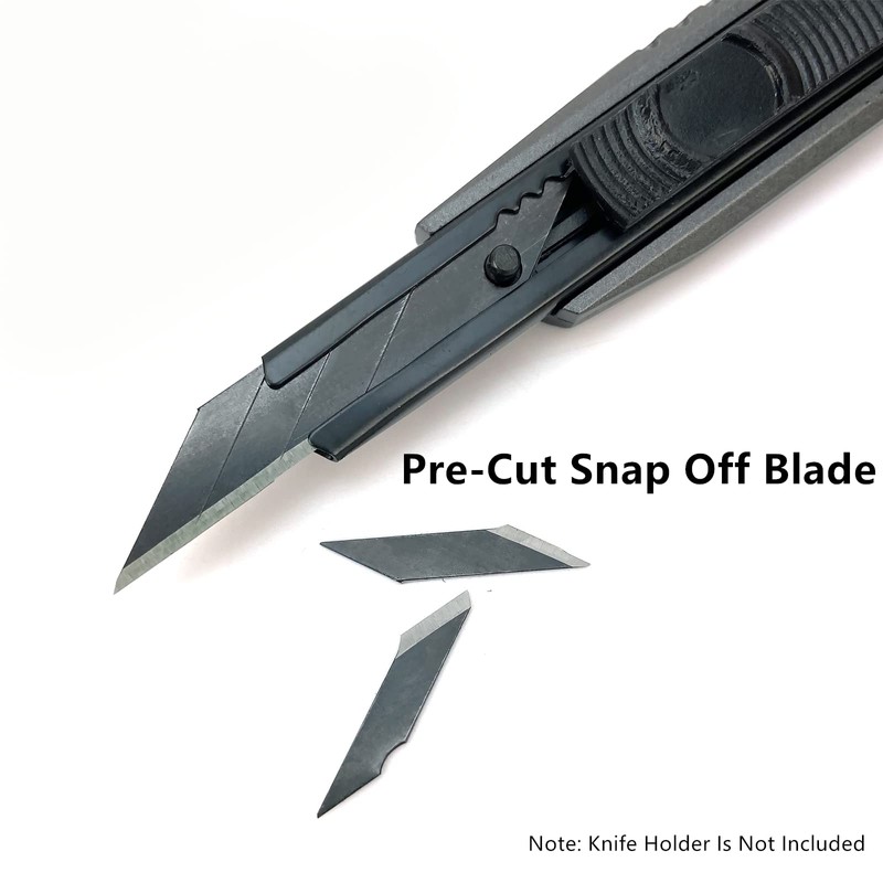 Umaki Black Carbon Steel Snap off Blades Retractable Utility Knife