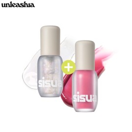 UNLEASHIA Popcorn Syrup Lip Plumper 3.8g*2ea, Color 1#$%Color 2:03 Neon Guava-00 Unicorn Salt